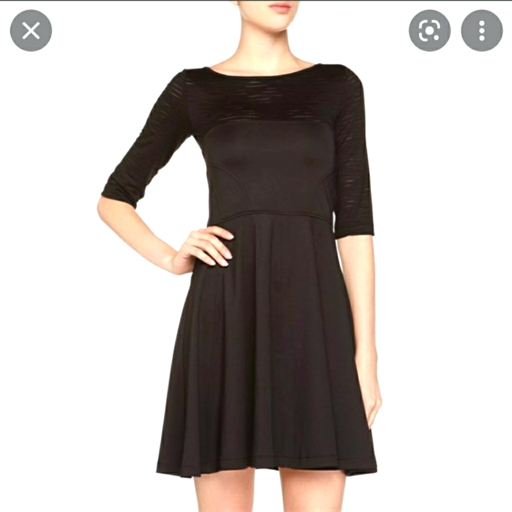 French Connection size 6 mini black dress